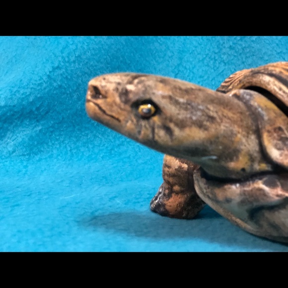 Turtle Jewelry Box or Candy Dish - Picture 5 of 8